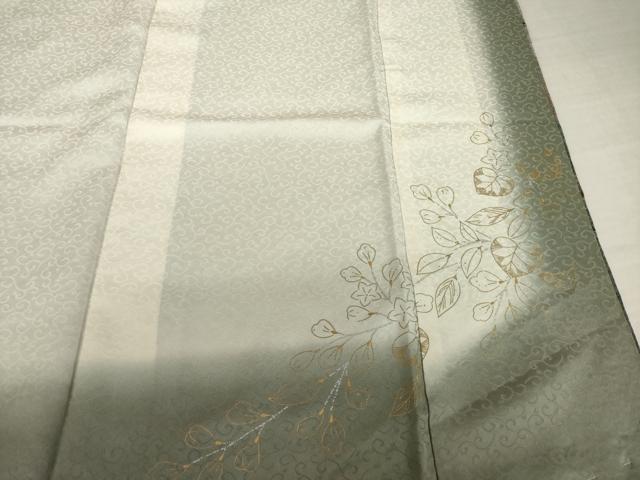 平和屋着物●訪問着　舞花文　暈し染め　正絹　逸品　AABK0113ck