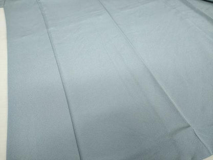 平和屋着物●上質な色無地　ワンポイント　秘色色　正絹　逸品　AABK0134ck