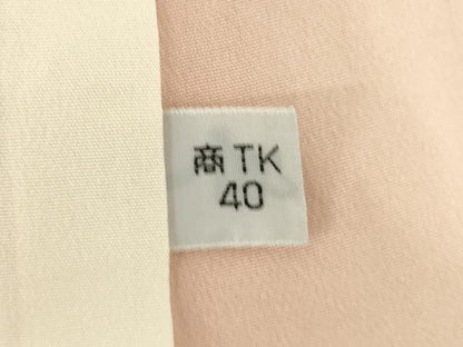 平和屋着物●訪問着　友禅　刺繍　舞花文　暈し染め　金彩　正絹　逸品　AABK0139ck