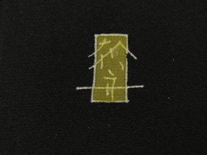 平和屋着物●本加賀友禅作家　金津五雄　黒留袖　風景文　正絹　逸品　AABK0154ck