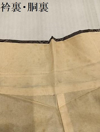 平和屋着物●本場大島紬　龍郷絣　正絹　逸品　AABK0195ph