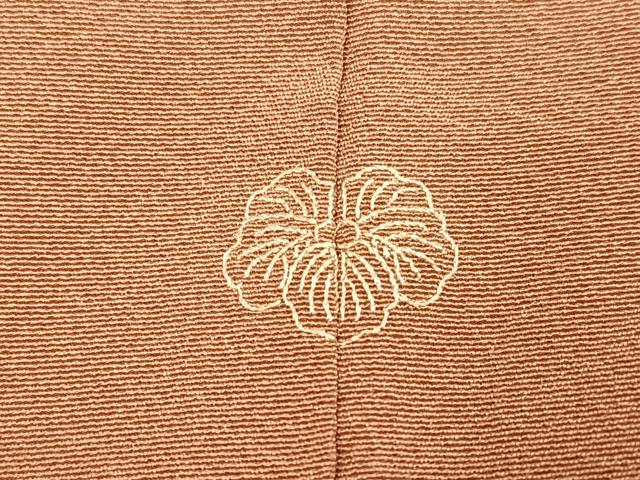 平和屋着物●訪問着　友禅　作家物　草花文　暈し染め　正絹　逸品　AABK0204ph