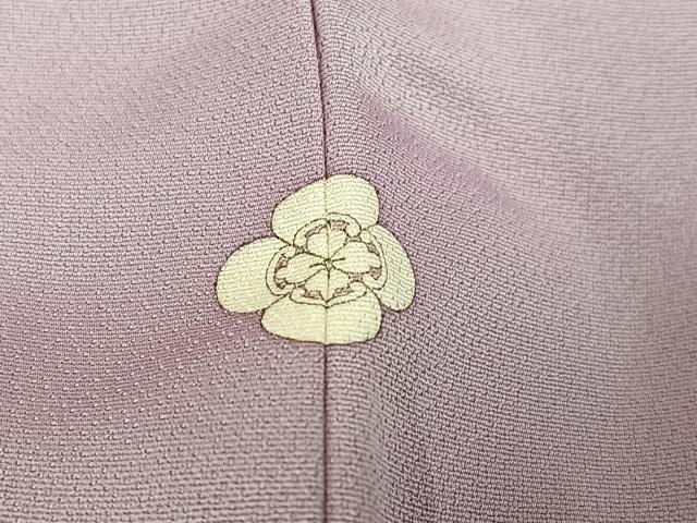 平和屋着物●豪華色留袖　寿光織　向い鳥花文　暈し染め　金糸　正絹　逸品　AABK0211ph
