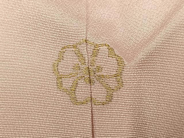 平和屋着物●訪問着　刺繍　花鼓文　金糸　正絹　逸品　AABK0212ph