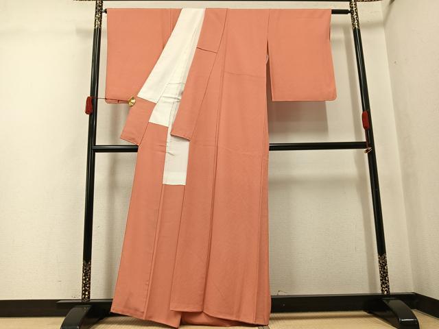 平和屋着物●江戸小紋　角通し　正絹　逸品　AABK0221ph