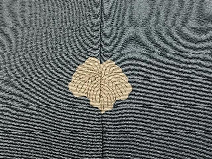 平和屋着物●訪問着　中国三大刺繍　汕頭刺繍　スワトウ刺繍　更紗文　金糸　ロング丈　正絹　逸品　未使用　AABK0222ph