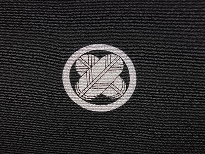 平和屋着物●松尾光琳　黒留袖　人物風景文　本金箔　保証書付き　正絹　逸品　AABK0241ph