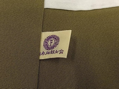 平和屋着物●上質な小紋　兎　金彩　正絹　逸品　AABK0242ph