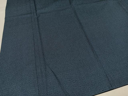 平和屋着物●男性　紬　アンサンブル　120亀甲　総詰め　正絹　逸品　AABK0248ph