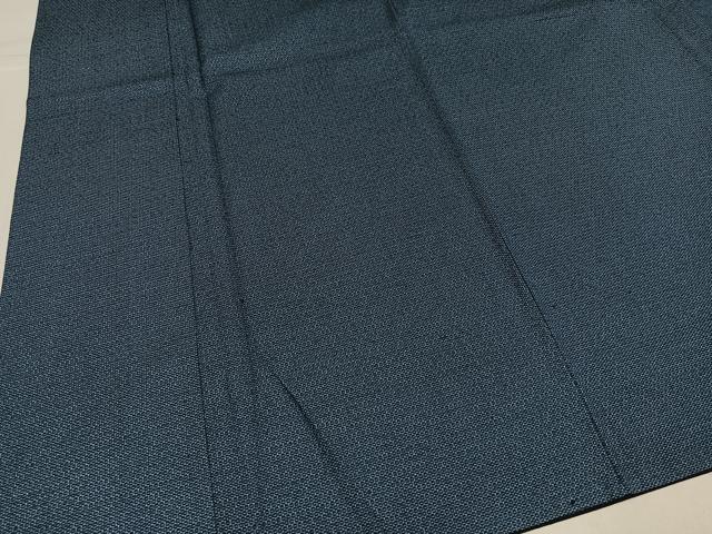 平和屋着物●男性　紬　アンサンブル　120亀甲　総詰め　正絹　逸品　AABK0248ph