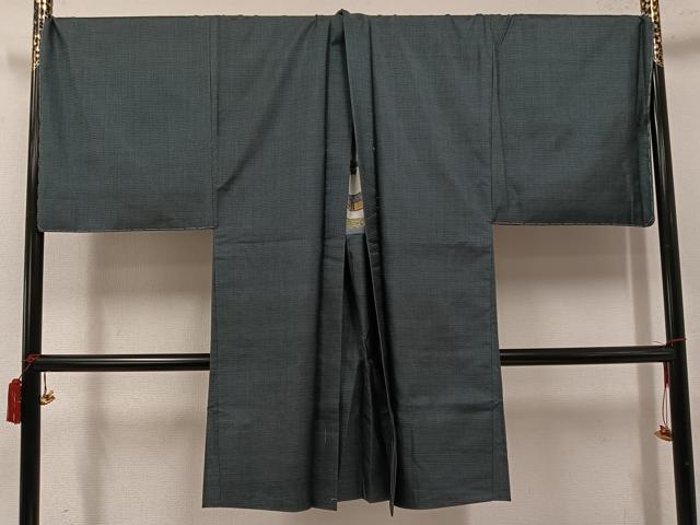 平和屋着物●男性　本場大島紬　アンサンブル　100亀甲　総詰め　山田実作　正絹　逸品　未使用　AABK0249ph