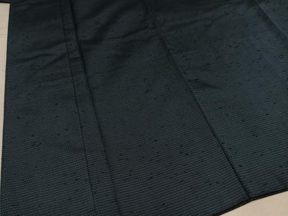平和屋着物●男性　紬　アンサンブル　100亀甲　総詰め　正絹　逸品　AABK0250ph