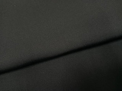 平和屋着物●男性　黒紋付・羽織セット　正絹　逸品　AABK0251ph
