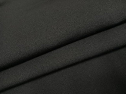 平和屋着物●男性　黒紋付・羽織セット　正絹　逸品　AABK0251ph