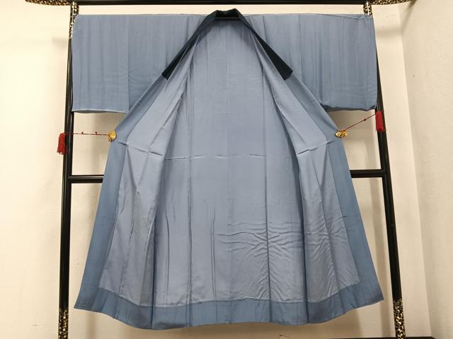 平和屋着物●男性　本場大島紬　アンサンブル　長襦袢(袷)セット　絣文様　正絹　逸品　未使用　AABK0252ph