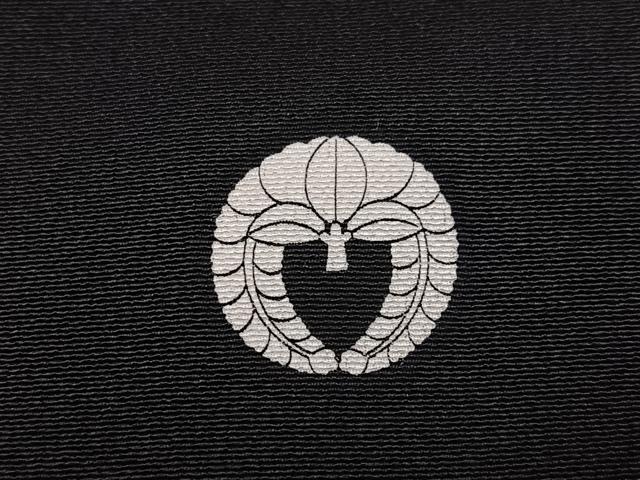 平和屋着物●豪華黒留袖　浜松笹舟文　暈し染め　金彩　正絹　逸品　AABK0259ph
