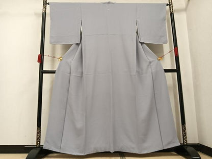 平和屋着物●上質な色無地　潤色　正絹　逸品　AABK0273ph