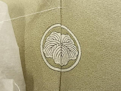 平和屋着物●訪問着　友禅　作家物　松竹梅渡り橋文　暈し染め　正絹　逸品　未使用　AABK0276ph