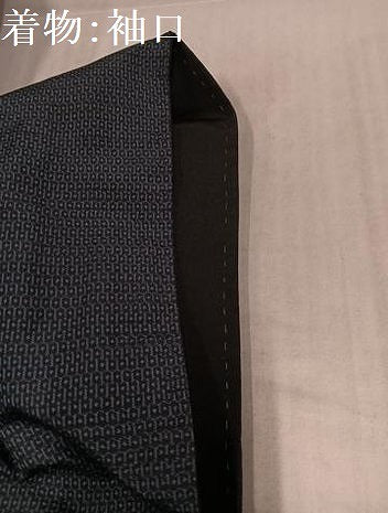 平和屋着物●男性　本場大島紬　アンサンブル　100亀甲　総詰め　正絹　逸品　AABK0289ph