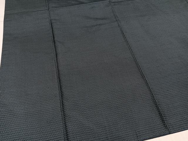 平和屋着物●男性　本場大島紬　アンサンブル　100亀甲　総詰め　正絹　逸品　AABK0289ph