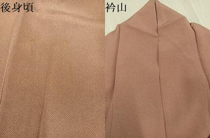 平和屋着物●銀座　志ま亀　江戸小紋　鮫小紋柄　たとう紙付き　正絹　逸品　AABK0316ph
