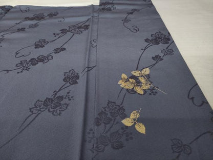 平和屋着物●訪問着　枝花文　暈し染め　金彩　正絹　逸品　AABK0324ck