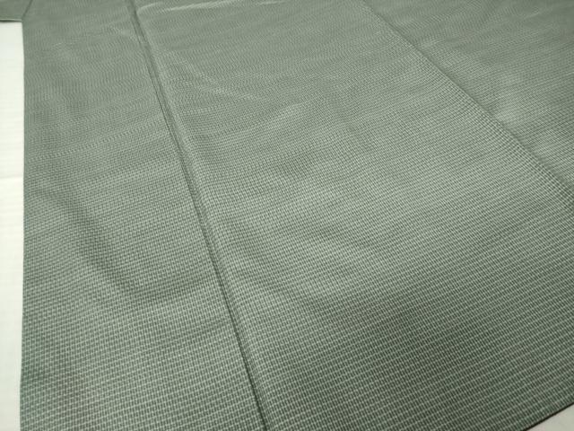 平和屋着物●男性　本場大島紬　アンサンブル　亀甲絣　正絹　逸品　AABK0332ck
