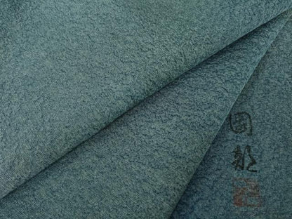 平和屋着物●上質な小紋　作家物　霞文　暈し染め　正絹　逸品　AABK0360ck
