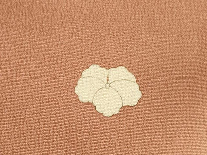 平和屋本店●アンティーク　大正ロマン　振袖　駒刺繍　風景文　暈し染め　正絹　逸品　AABK0373ck