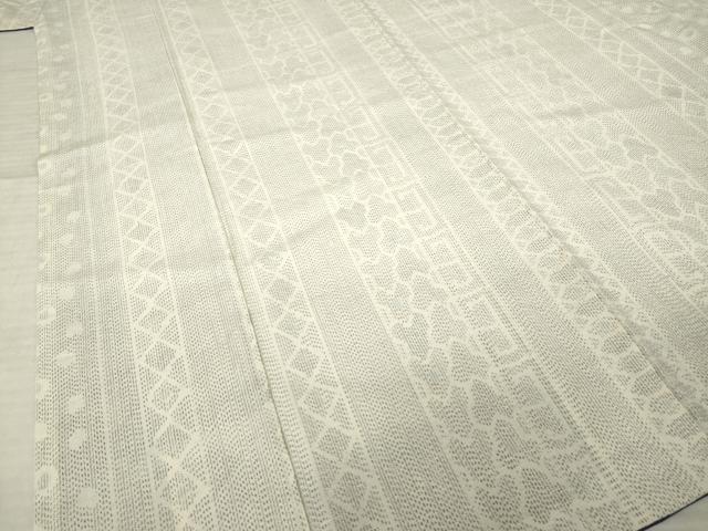 平和屋着物●上質な紬　間道　正絹　逸品　AABK0380ck