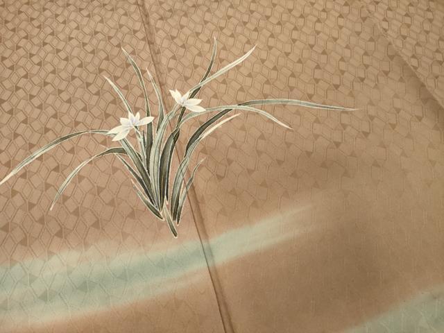 平和屋着物●豪華色留袖　枝花文　暈し染め　正絹　逸品　AABK0391ck