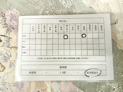 平和屋着物◎六通柄袋帯　唐織　翔鶴寿映文　九百錦　金銀糸　正絹　逸品　AABK0603yx