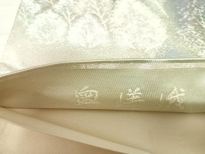 平和屋着物◎六通柄袋帯　奥嵯峨　金銀糸　正絹　逸品　AABK0616yx
