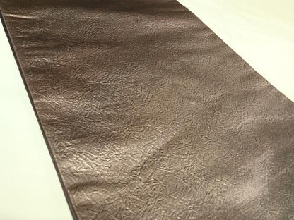 平和屋着物◎西陣　六通柄袋帯　霞文　金糸　反端付き　正絹　逸品　AABK0900yx