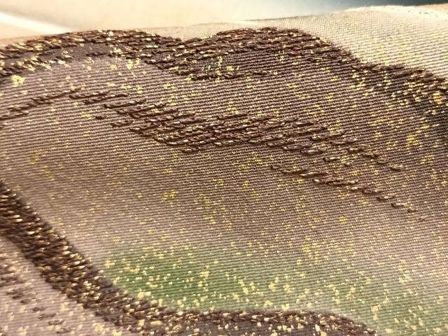 平和屋着物●豪華黒留袖　刺繍　風景文　黒地　金糸　金彩　正絹　逸品　AABK1015fy
