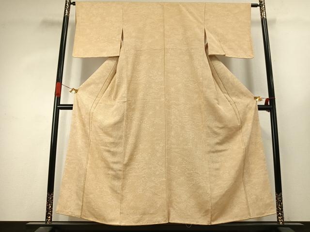 平和屋着物●江戸小紋　松竹梅　正絹　逸品　未使用　AABK1018fy