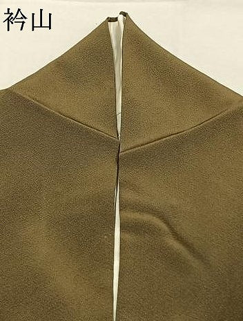 平和屋着物●上質な色無地　梅幸茶色　正絹　逸品　AABK1040fy
