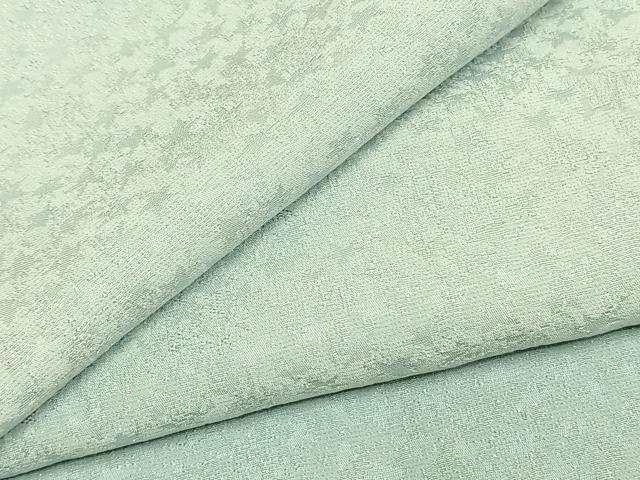 平和屋着物●色留訪問着　草花地紋　暈し染め　金通し地　正絹　逸品　未使用　AABK1059fy