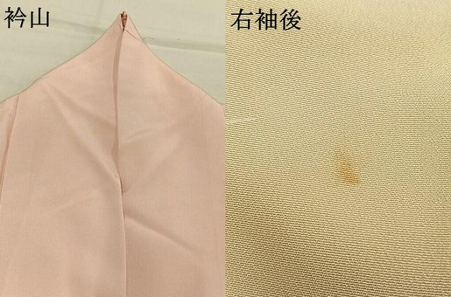 平和屋着物●訪問着　草花文　暈し染め　金彩　正絹　逸品　AABK1078fy