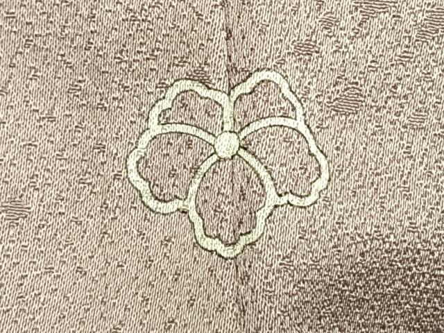平和屋着物●訪問着　中国三大刺繍　相良刺繍　作家物　松竹梅　暈し染め　金彩　ロング丈　正絹　逸品　AABK1093fy