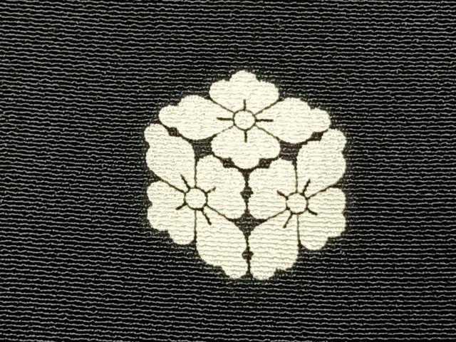 平和屋着物●豪華黒留袖　枝松文　金彩　高島屋扱い　正絹　逸品　AABK1094fy