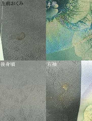 平和屋着物●ファッションブランド　hiromichi nakano　ヒロミチナカノ　訪問着　舞花文　暈し染め　金彩　正絹　逸品　AABK1095fy
