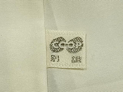 平和屋着物●本場大島紬　白大島　9マルキ　杢目文　正絹　逸品　AABK1101fy
