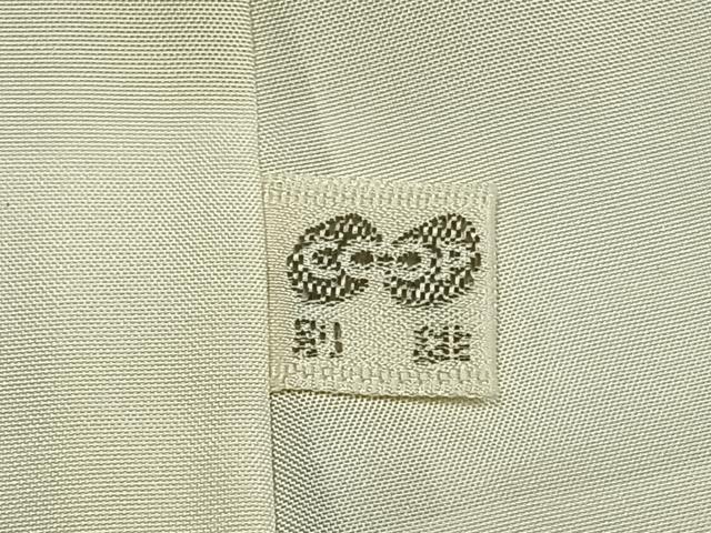 平和屋着物●本場大島紬　白大島　9マルキ　杢目文　正絹　逸品　AABK1101fy