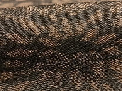 平和屋着物●上質な紬　花尽くし　胴抜き仕立て　正絹　逸品　AABK1102fy