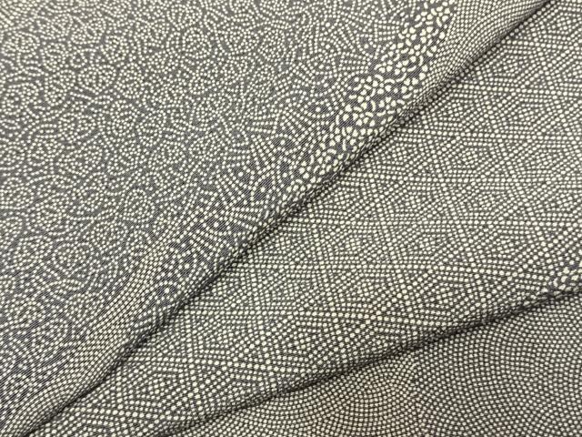 平和屋着物●江戸小紋　流水文　正絹　逸品　AABK1112fy