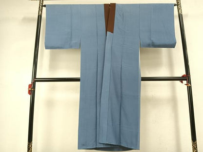 平和屋着物●男性　長襦袢　袷　龍　暈し染め　金彩　正絹　逸品　AABK1114fy