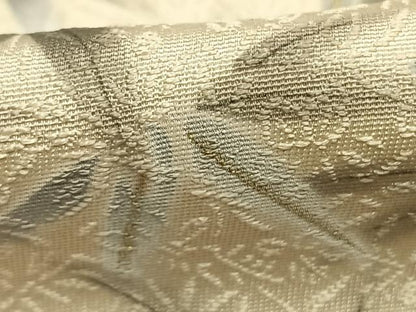 平和屋着物●訪問着　手描き　桐竹鳳凰地紋　笹竹文　暈し染め　金彩　反端付き　正絹　逸品　未使用　AABK1130fy
