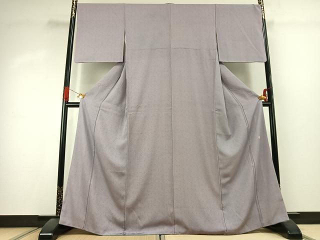 平和屋着物●江戸小紋染工房　小林染芸　小林茂徳　江戸小紋　花尽くし　正絹　逸品　AABK1145fy