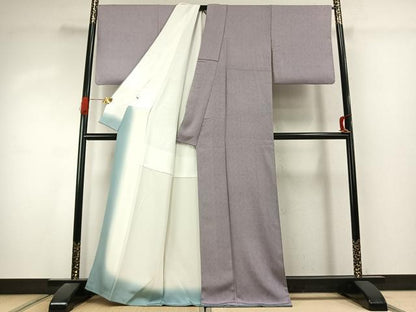 平和屋着物●江戸小紋染工房　小林染芸　小林茂徳　江戸小紋　花尽くし　正絹　逸品　AABK1145fy
